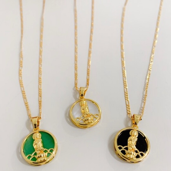 Buddha Necklace | 18k Gold Filled - Picture 5 of 8